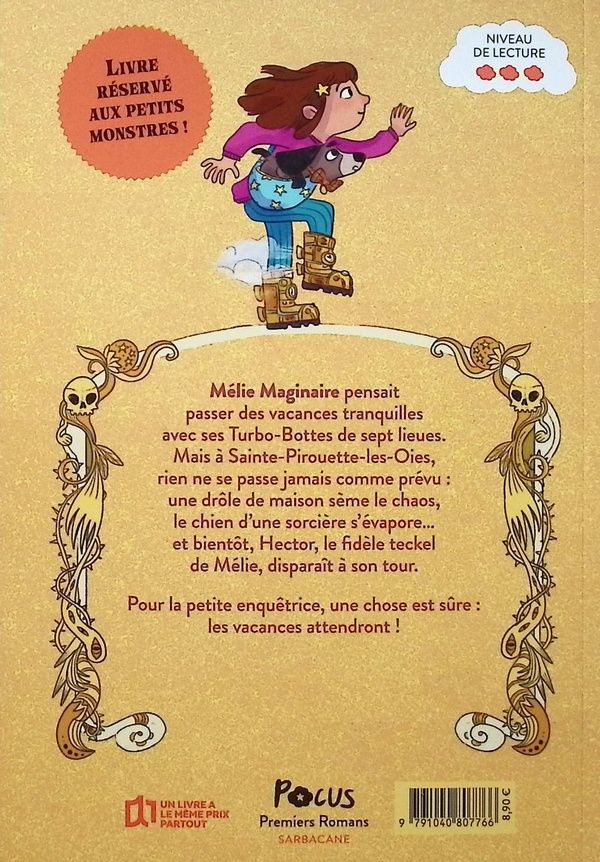 Quatrième de couverture de « La maison qui courait trop vite »