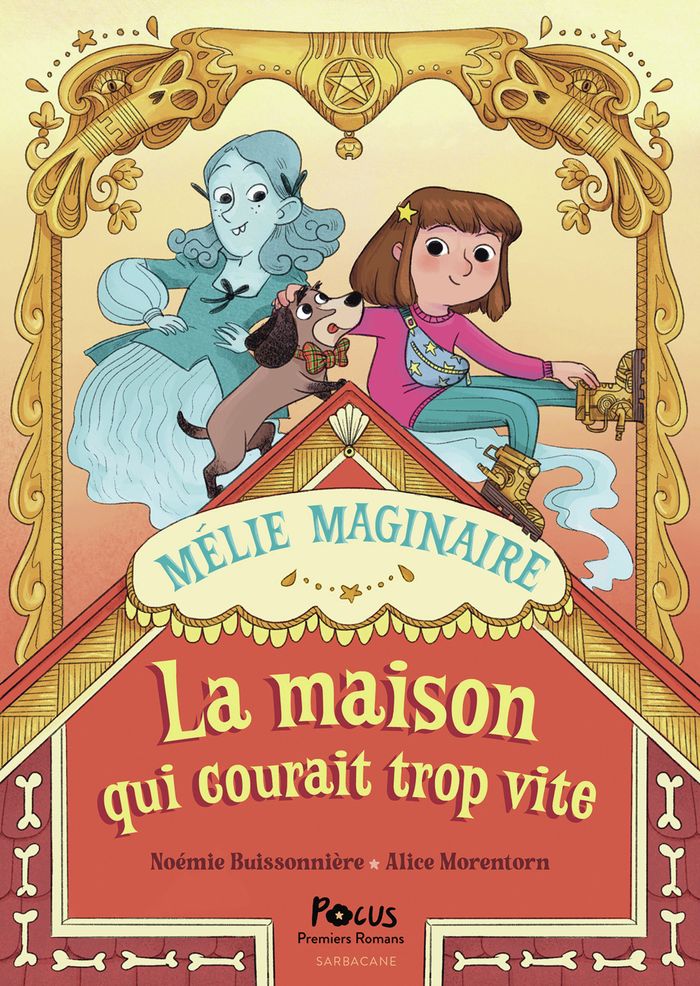 Couverture du livre « La maison qui courait trop vite » de Noémie Buissonnière, librairie Les Contes Infusés à Corte
