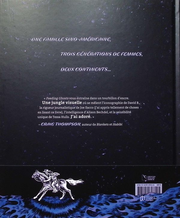 Quatrième de couverture de « Feeding Ghosts »