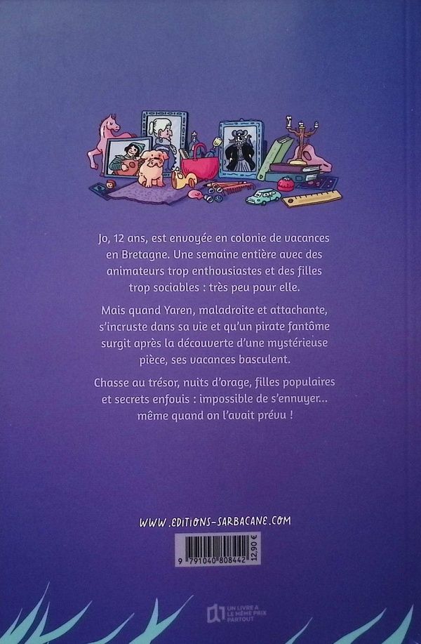 Quatrième de couverture de « Team fantôme et beurre salé »