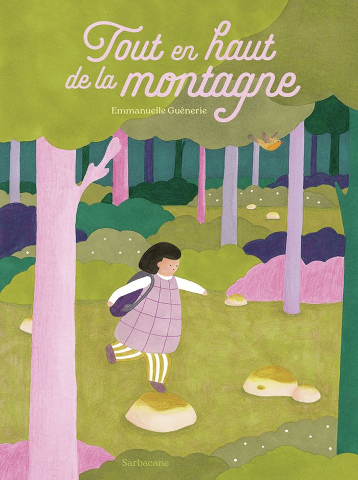 Couverture du livre « TOUT EN HAUT DE LA MONTAGNE » de Emmanuelle Guenerie, librairie Les Contes Infusés à Corte