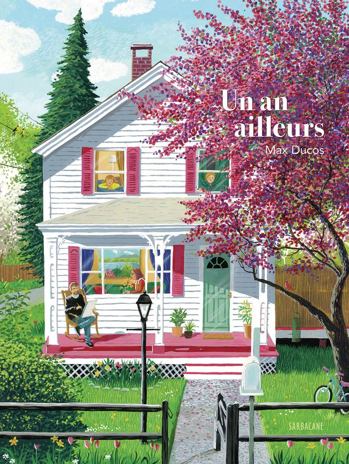 Couverture du livre « Un an ailleurs » de Max Ducos, librairie Les Contes Infusés à Corte