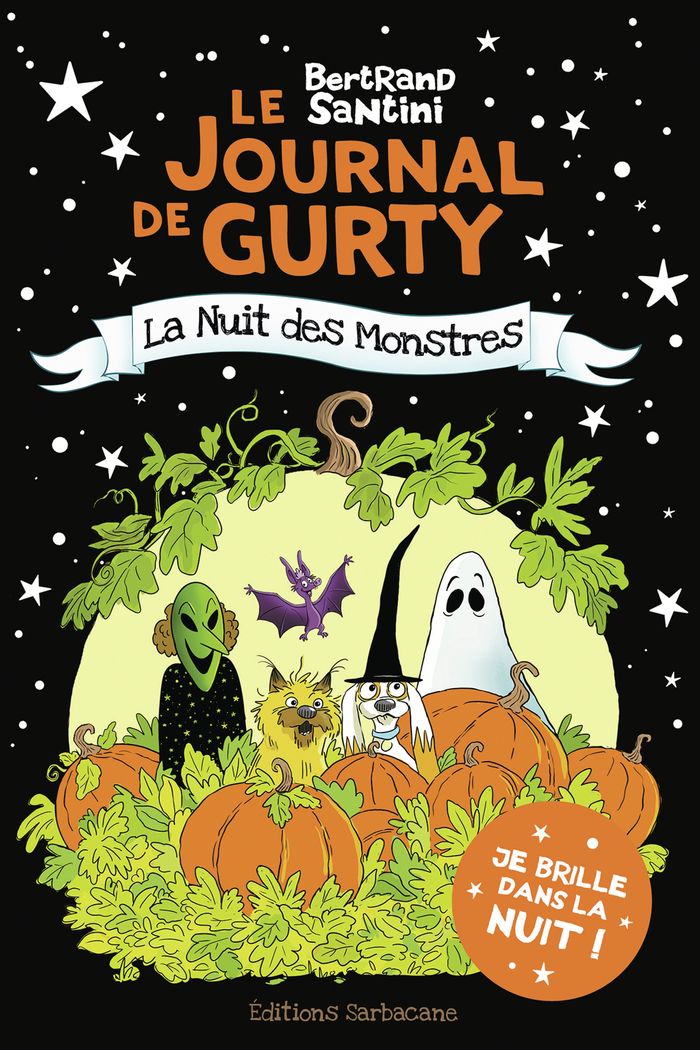 Couverture du livre « LE JOURNAL DE GURTY - T15 - LA NUIT DES MONSTRES - VOL15 », librairie Les Contes Infusés à Corte