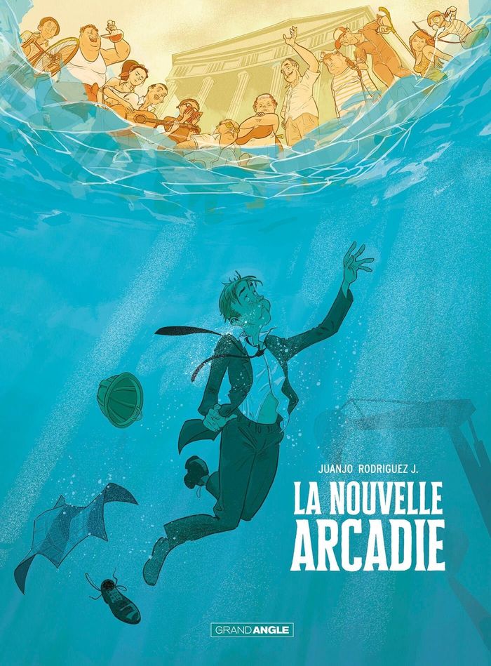 Couverture du livre « La nouvelle Arcadie » de Juanjo Rodríguez J., librairie Les Contes Infusés à Corte