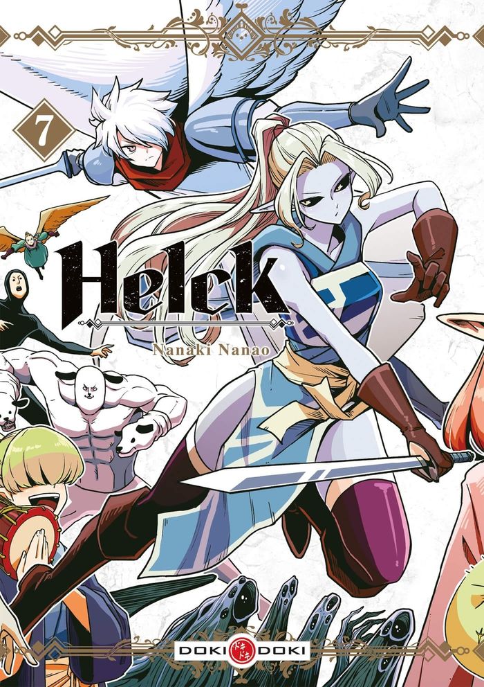 Couverture du livre « Helck » de Nanaki Nanao, librairie Les Contes Infusés à Corte