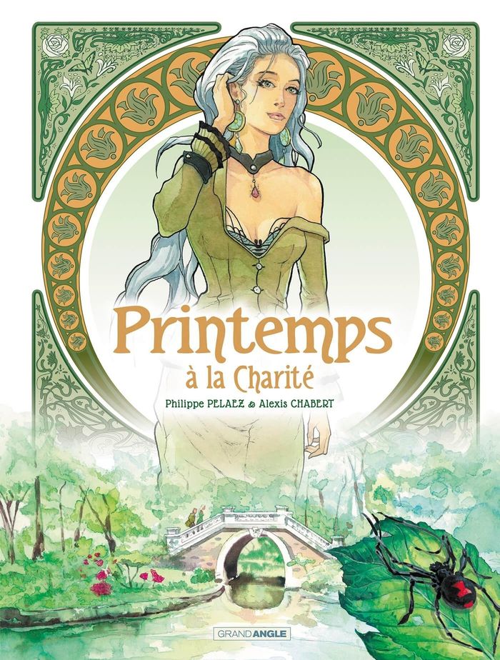 Couverture du livre « Printemps à la Charité », librairie Les Contes Infusés à Corte