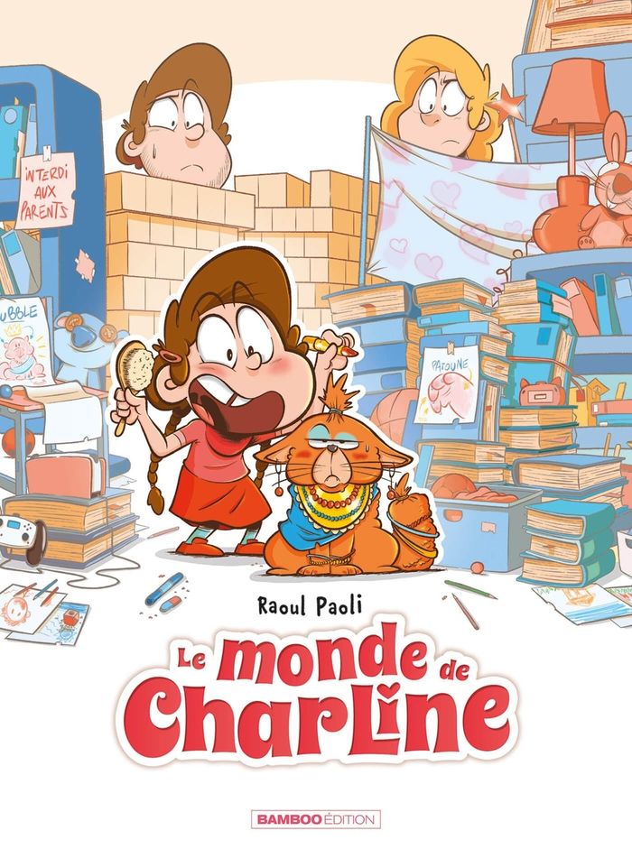Couverture du livre « Le monde de Charline », librairie Les Contes Infusés à Corte