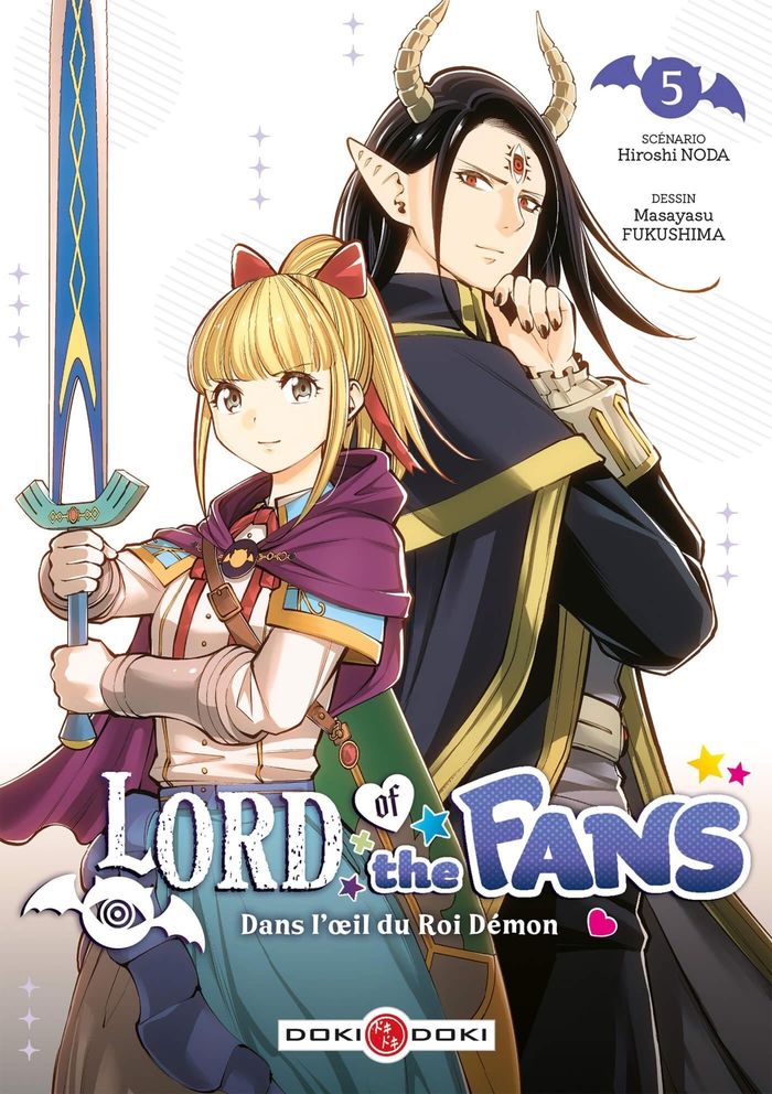 Couverture du livre « Lord of the fans : dans l'oeil du roi démon » de Hiroshi Noda, librairie Les Contes Infusés à Corte