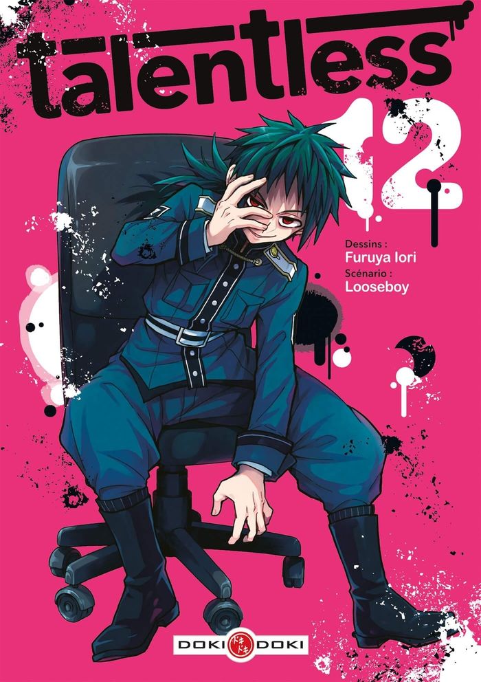 Couverture du livre « Talentless » de Iori Furuya, librairie Les Contes Infusés à Corte