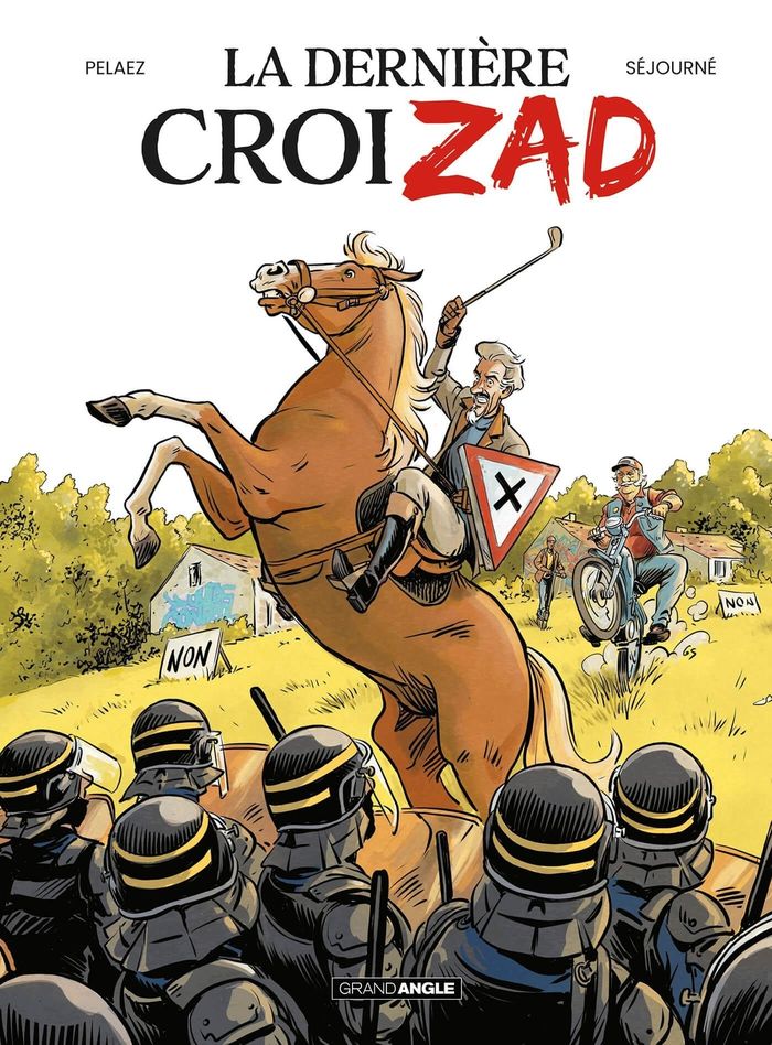 Couverture du livre « La dernière CroiZAD », librairie Les Contes Infusés à Corte