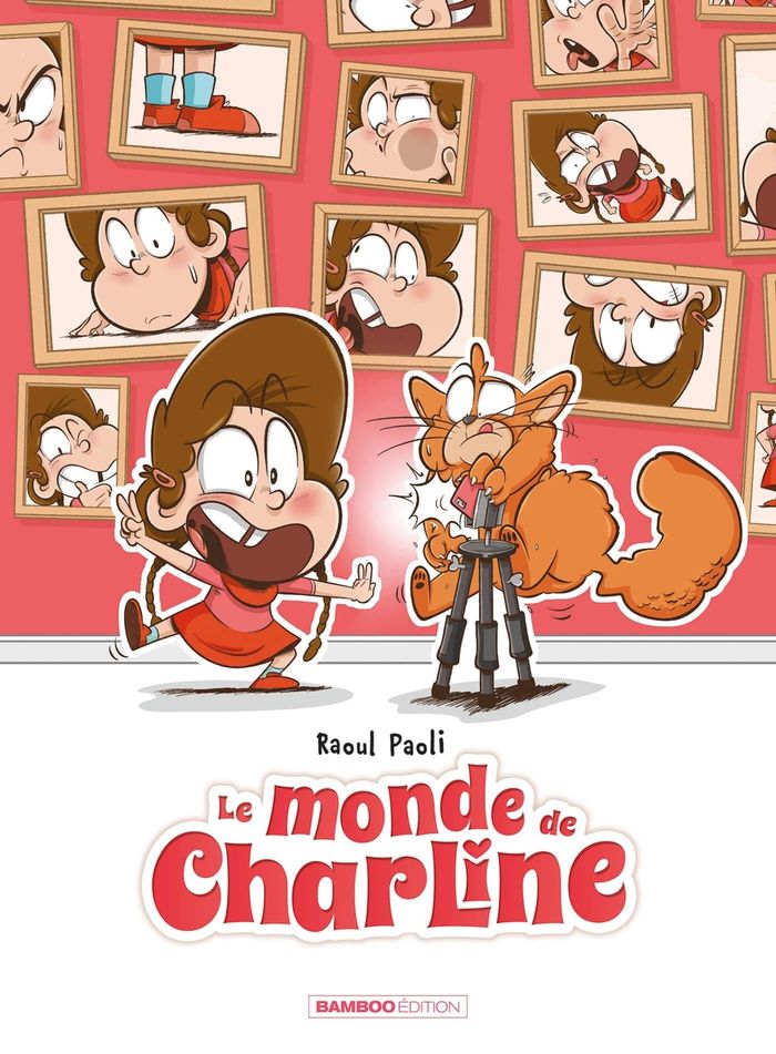 Couverture du livre « Le monde de Charline » de Raoul Paoli, librairie Les Contes Infusés à Corte