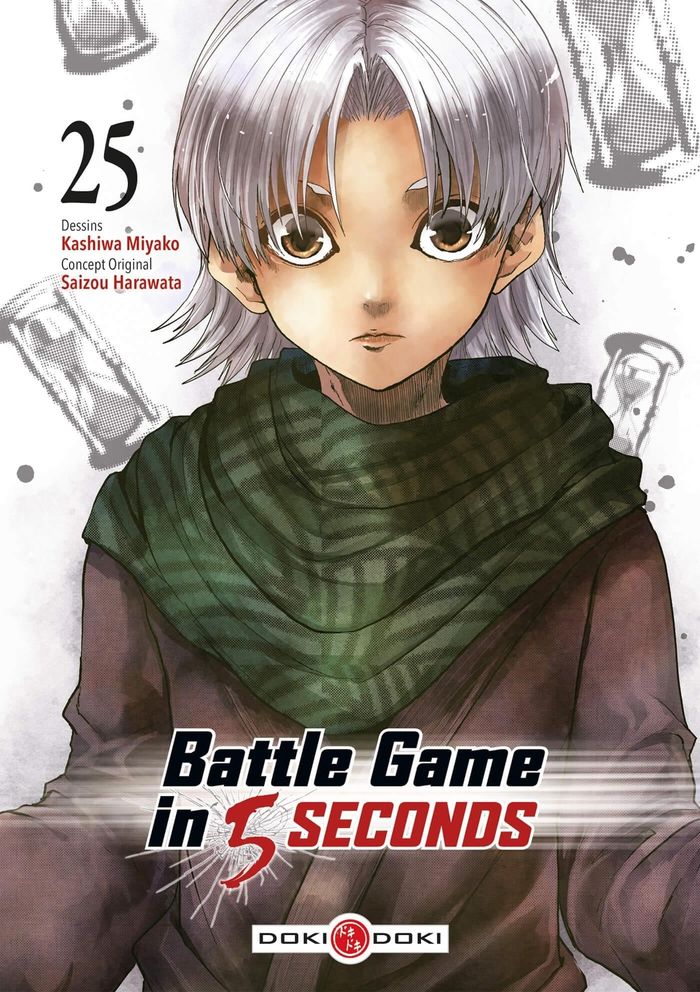 Couverture du livre « Battle game in 5 seconds » de Miyakokashiwa, librairie Les Contes Infusés à Corte