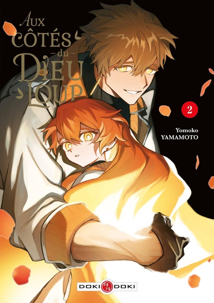 Couverture du livre « Aux côtés du Dieu-Loup » de Yomoko Yamamoto, librairie Les Contes Infusés à Corte