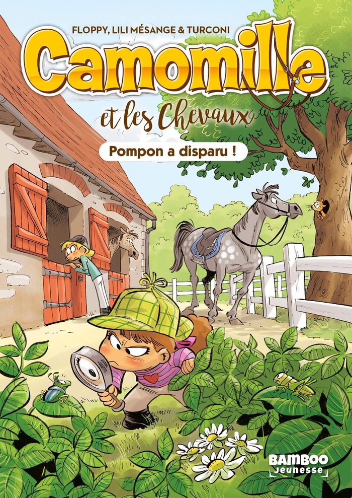 Couverture du livre « Pompon a disparu ! », librairie Les Contes Infusés à Corte