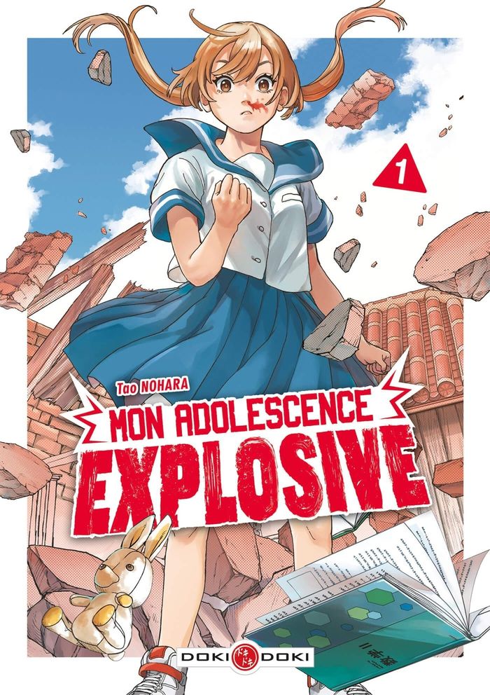 Couverture du livre « Mon adolescence explosive » de Tao Nohara, librairie Les Contes Infusés à Corte