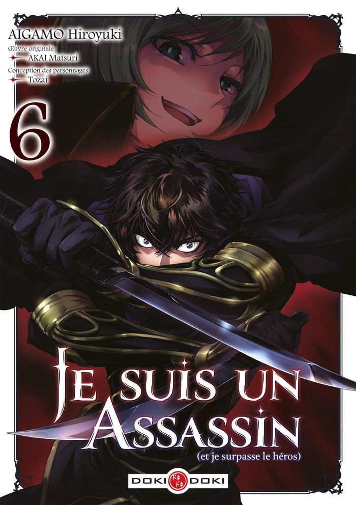 Couverture du livre « Je suis un assassin et je surpasse le héros » de Hiroyuki Aigamo, librairie Les Contes Infusés à Corte