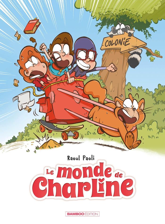 Couverture du livre « Le monde de Charline », librairie Les Contes Infusés à Corte