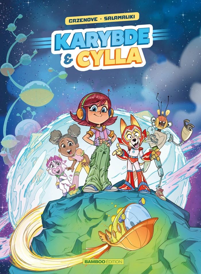 Couverture du livre « Karybde & Cylla », librairie Les Contes Infusés à Corte