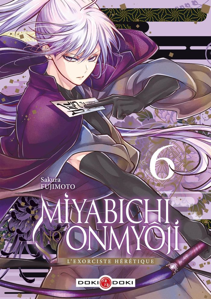 Couverture du livre « Miyabichi no onmyôji : l'exorciste hérétique » de Sakura Fujimoto, librairie Les Contes Infusés à Corte