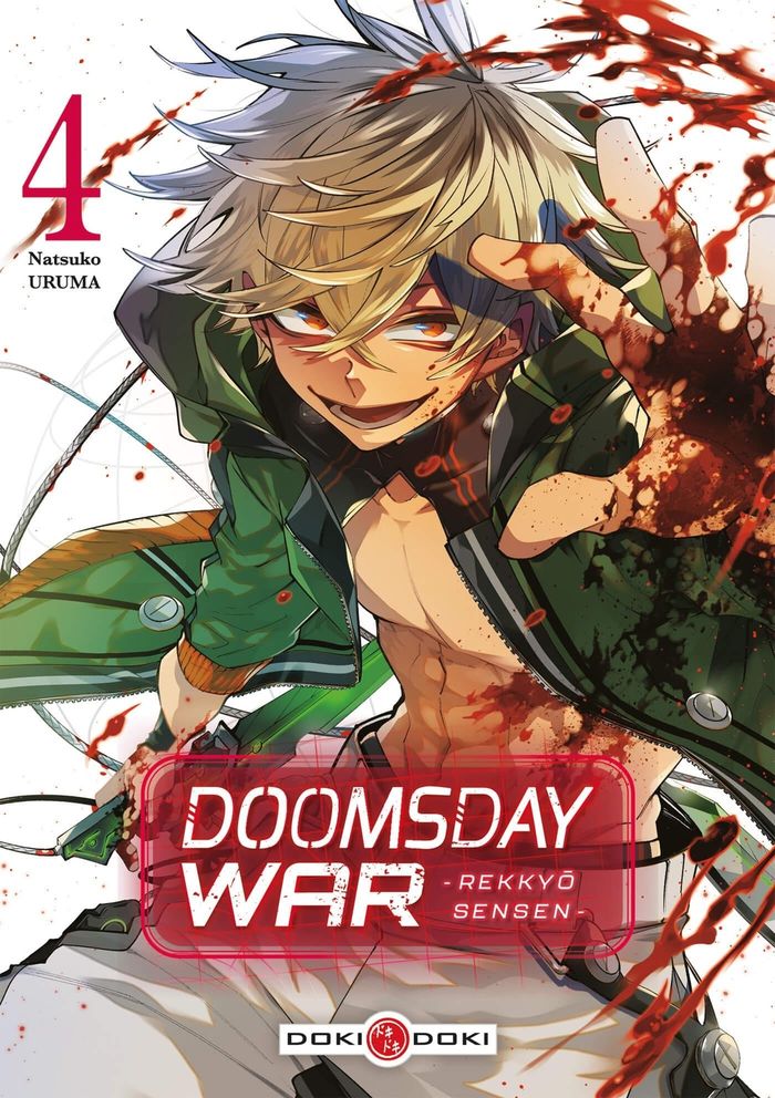 Couverture du livre « Doomsday war : rekkyô sensen », librairie Les Contes Infusés à Corte