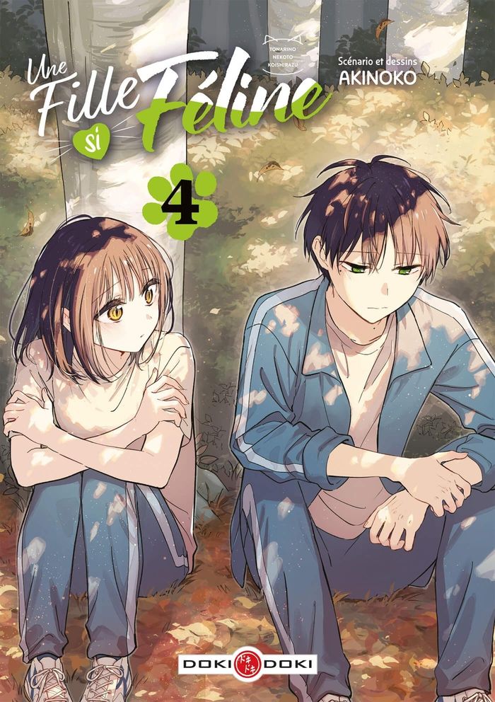 Couverture du livre « Une fille si féline » de Akinoko, librairie Les Contes Infusés à Corte