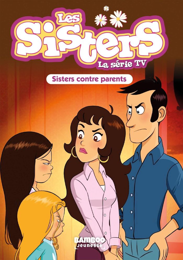 Couverture du livre « Sisters contre parents » de Christophe Cazenove, librairie Les Contes Infusés à Corte