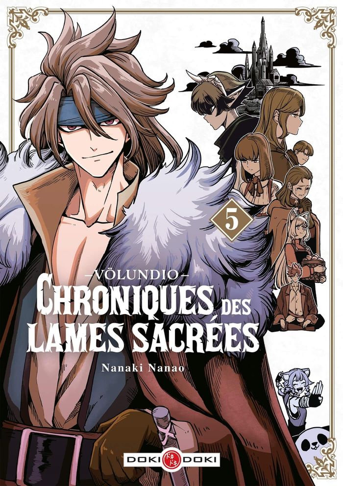 Couverture du livre « VOLUNDIO : CHRONIQUES DES LAMES SACREES - T05 - VOLUNDIO : CHRONIQUES DES LAMES SACREES - VOL. 05 », librairie Les Contes Infusés à Corte
