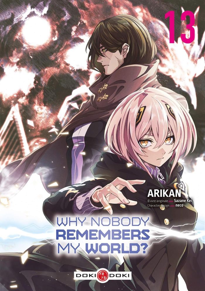 Couverture du livre « Why nobody remembers my world ? » de Kei Sazane, librairie Les Contes Infusés à Corte