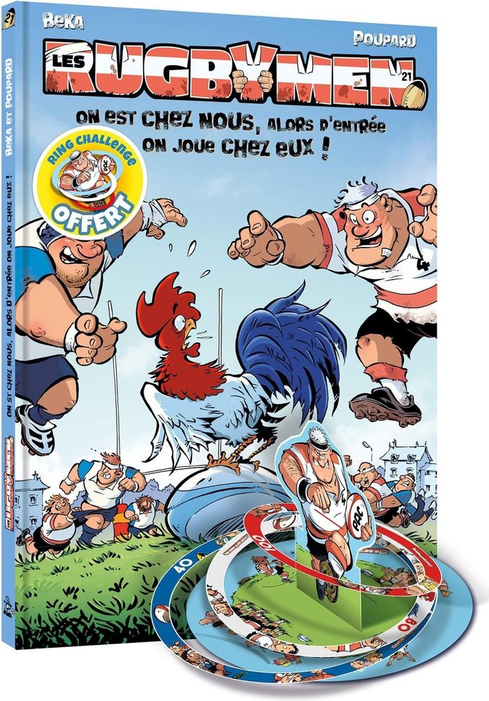 Couverture du livre « On est chez nous, alors d'entrée on joue chez eux ! » de Beka, librairie Les Contes Infusés à Corte