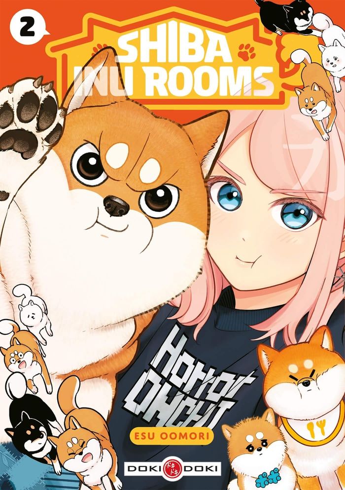 Couverture du livre « SHIBA INU ROOMS - T02 - SHIBA INU ROOMS - VOL. 02 » de Esu Omori, librairie Les Contes Infusés à Corte