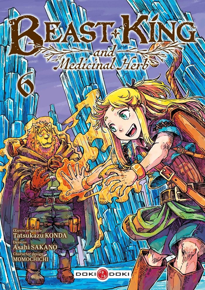 Couverture du livre « Beast king and medicinal herb », librairie Les Contes Infusés à Corte