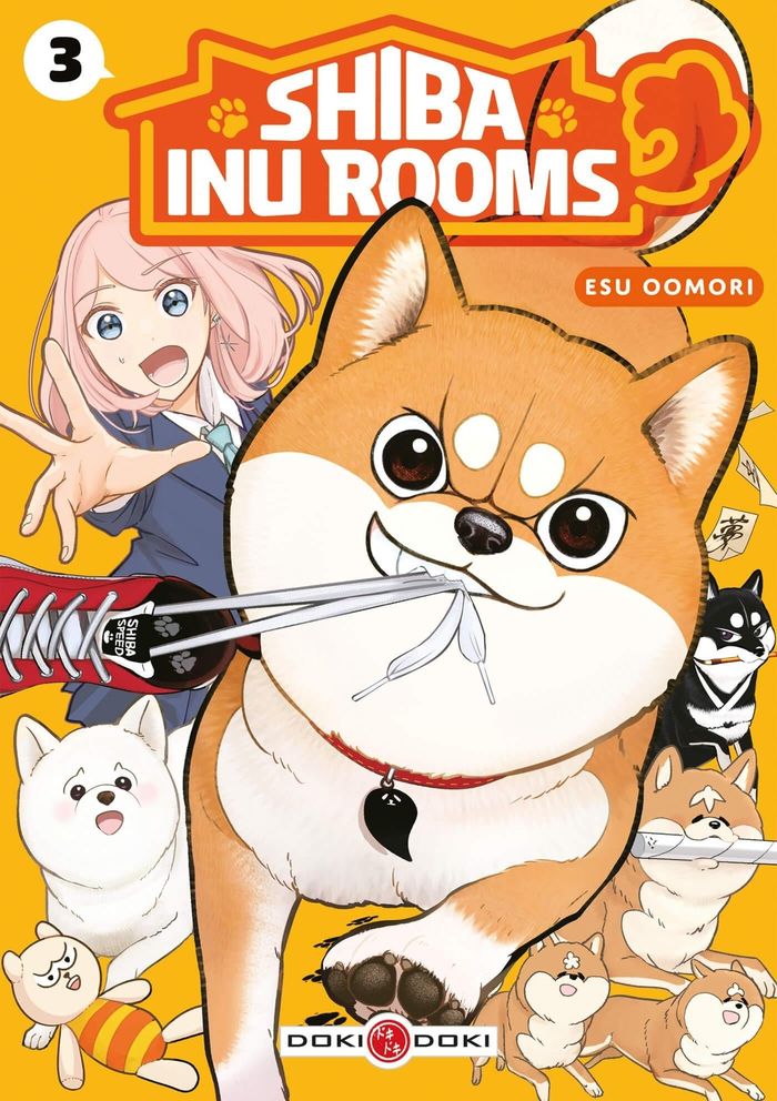Couverture du livre « SHIBA INU ROOMS - T03 - SHIBA INU ROOMS - VOL. 03 », librairie Les Contes Infusés à Corte