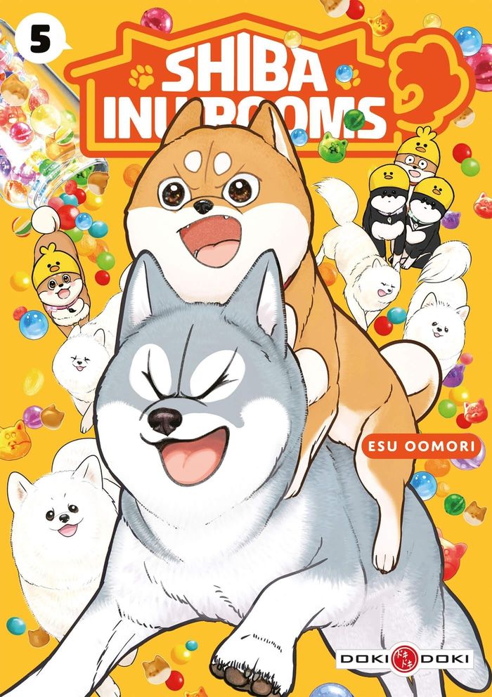 Couverture du livre « SHIBA INU ROOMS - T05 - SHIBA INU ROOMS - VOL. 05 » de Esu Oomori, librairie Les Contes Infusés à Corte