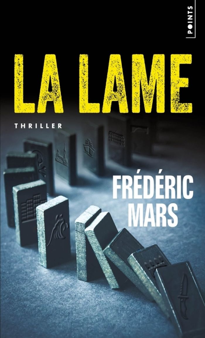 Couverture du livre « La lame » de Frédéric Mars, librairie Les Contes Infusés à Corte