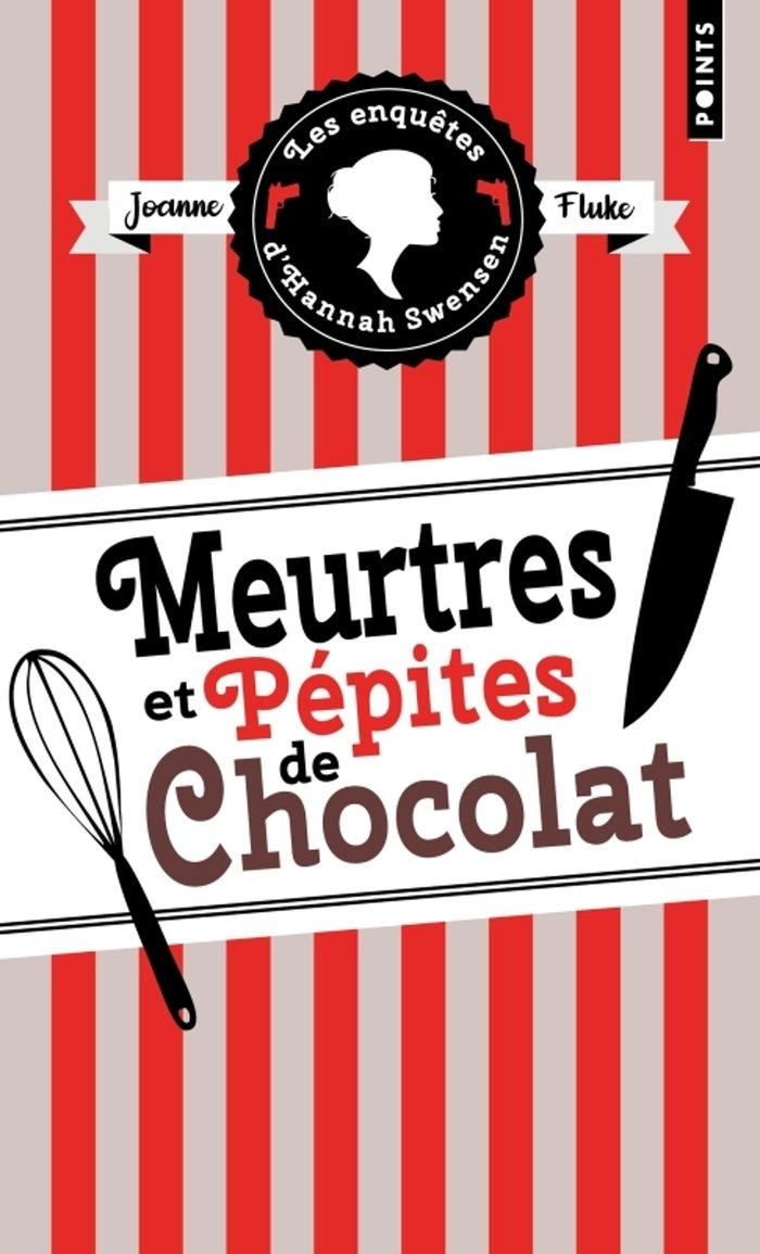 Couverture du livre « Meurtres et pépites de chocolat » de Joanne Fluke, librairie Les Contes Infusés à Corte