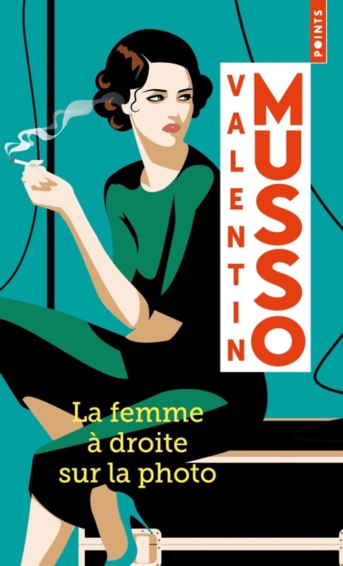Couverture du livre « La femme à droite sur la photo », librairie Les Contes Infusés à Corte
