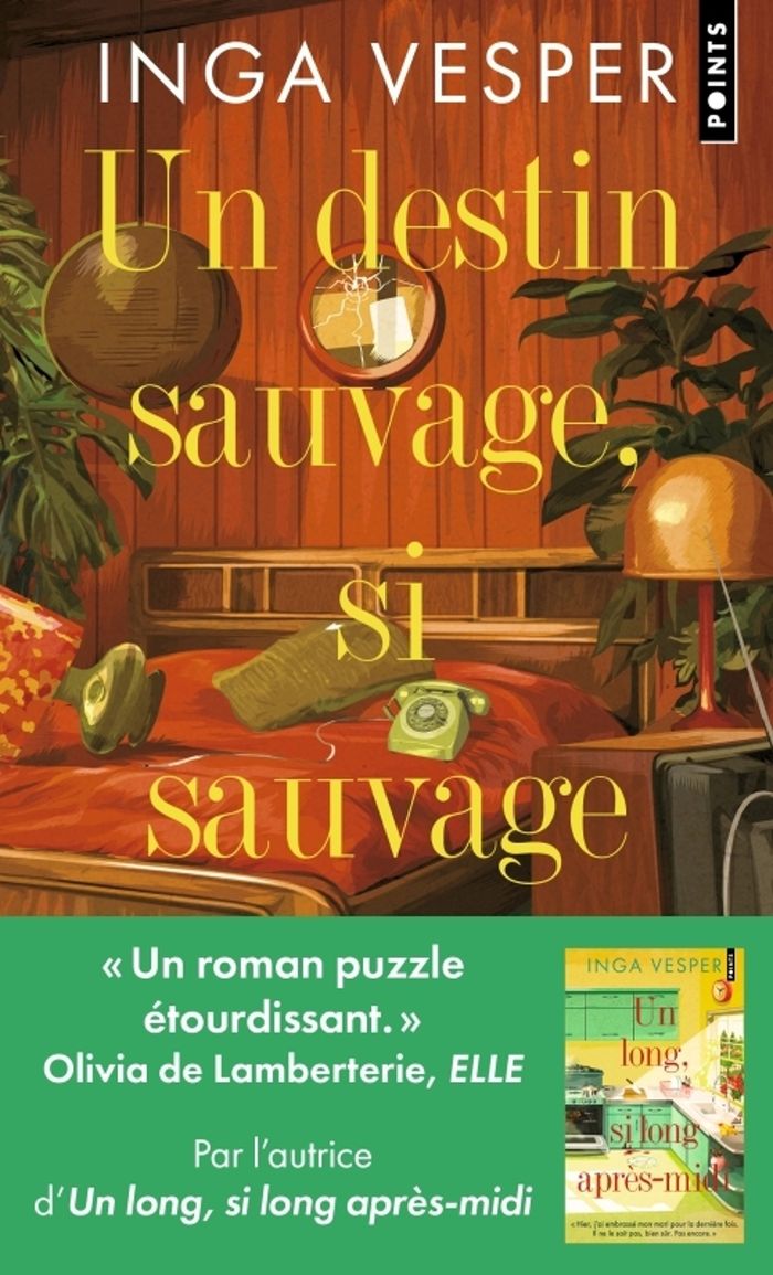 Couverture du livre « UN DESTIN SAUVAGE, SI SAUVAGE » de Inga Vesper, librairie Les Contes Infusés à Corte