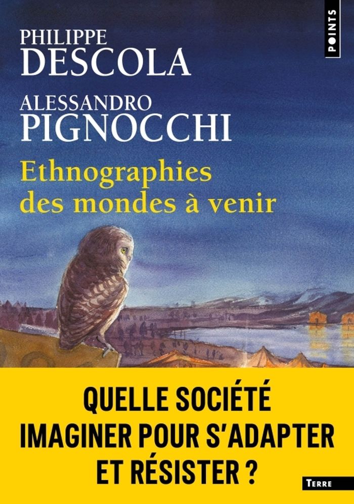 Couverture du livre « Ethnographies des mondes à venir » de Philippe Descola, librairie Les Contes Infusés à Corte