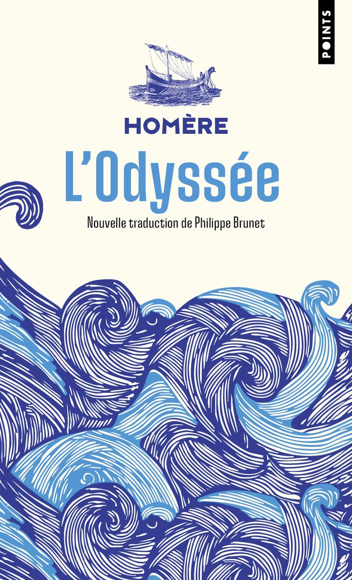 Couverture du livre « L'ODYSSEE » de Philippe Brunet, librairie Les Contes Infusés à Corte
