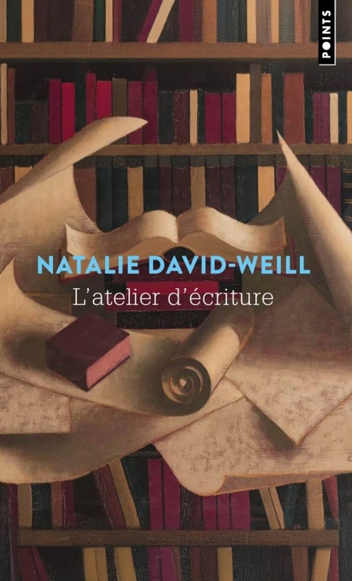 Couverture du livre « L'atelier d'écriture : roman » de Natalie David-Weill, librairie Les Contes Infusés à Corte