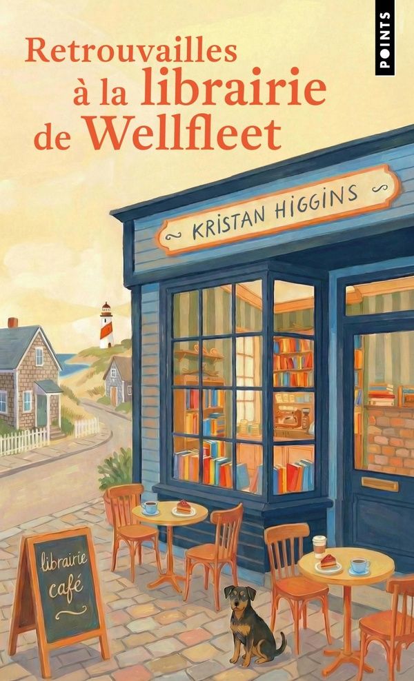 Couverture du livre « RETROUVAILLES A LA LIBRAIRIE DE WELLFLEET », librairie Les Contes Infusés à Corte