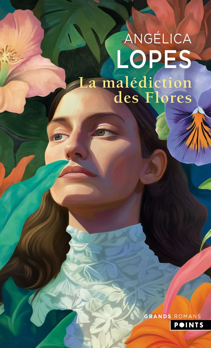 Couverture du livre « LA MALEDICTION DES FLORES » de Angelica Lopes, librairie Les Contes Infusés à Corte