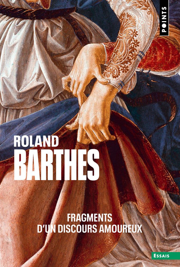 Couverture du livre « Fragments d'un discours amoureux » de Roland Barthes, librairie Les Contes Infusés à Corte