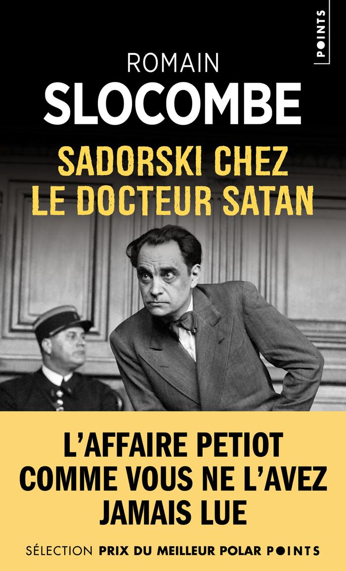 Couverture du livre « Sadorski chez le docteur Satan » de Romain Slocombe, librairie Les Contes Infusés à Corte