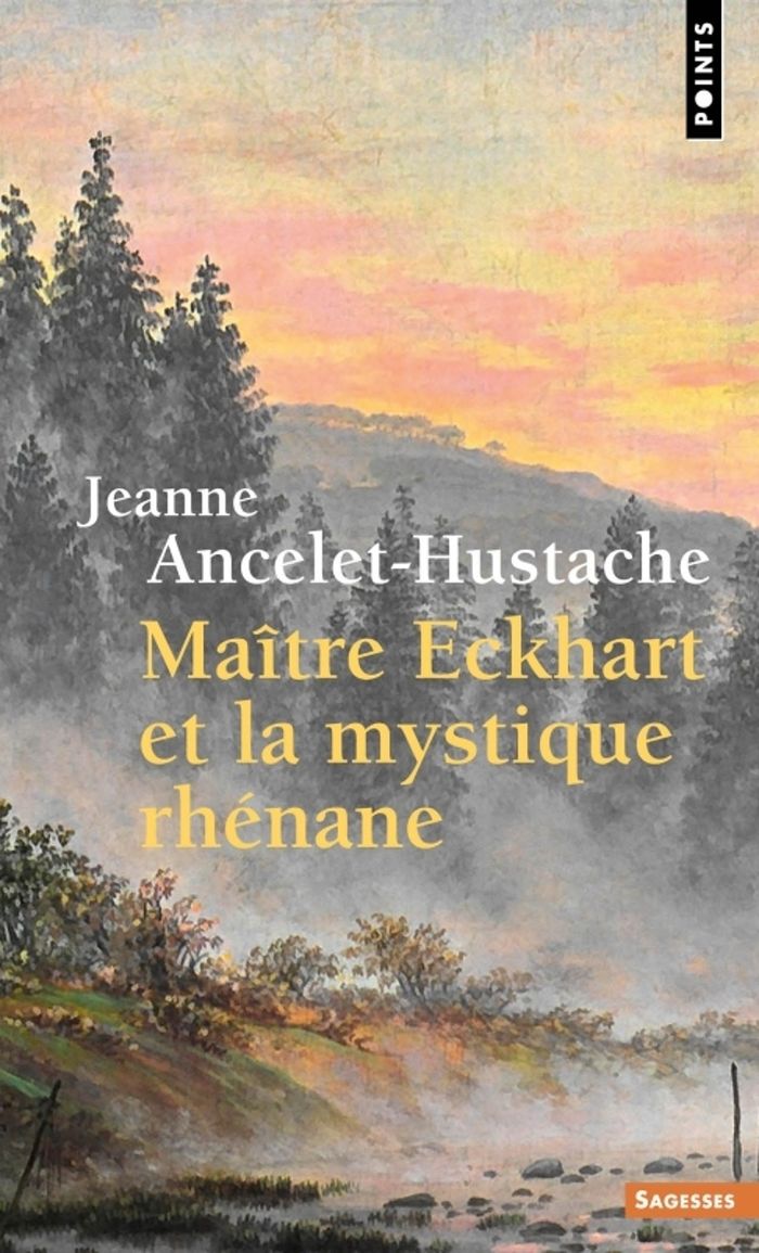 Couverture du livre « Maître Eckhart et la mystique rhénane », librairie Les Contes Infusés à Corte