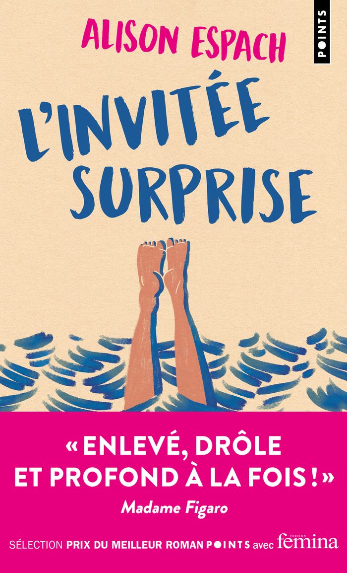 Couverture du livre « L'INVITEE SURPRISE », librairie Les Contes Infusés à Corte