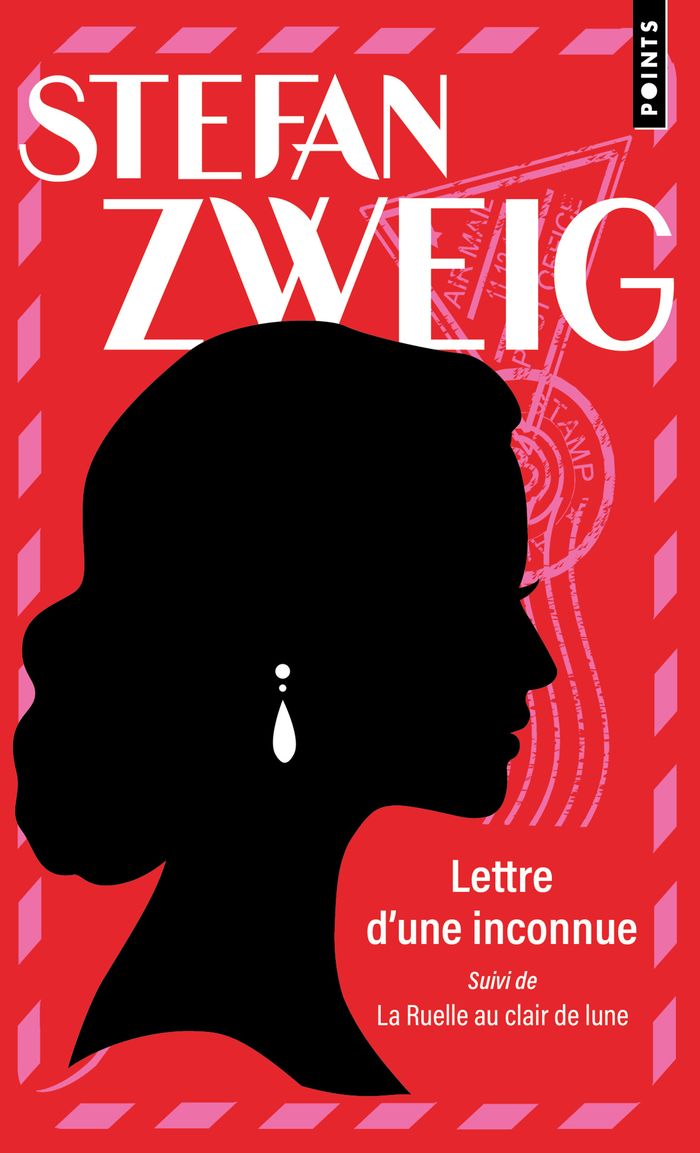Couverture du livre « LETTRE D'UNE INCONNUE - SUIVI DE LA RUELLE AU CLAIR DE LUNE » de Stefan Zweig, librairie Les Contes Infusés à Corte