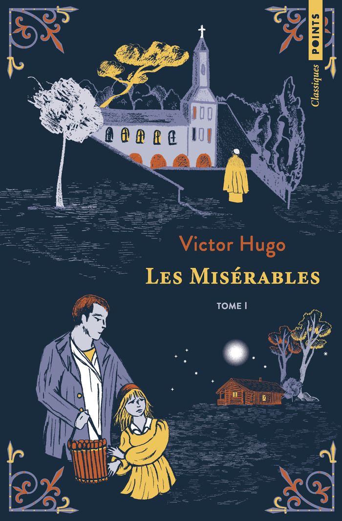 Couverture du livre « Les misérables » de Victor Hugo, librairie Les Contes Infusés à Corte