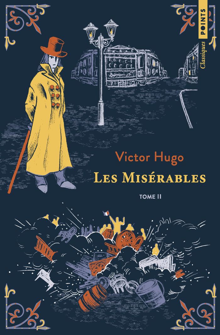 Couverture du livre « Les Misérables » de Victor Hugo, librairie Les Contes Infusés à Corte