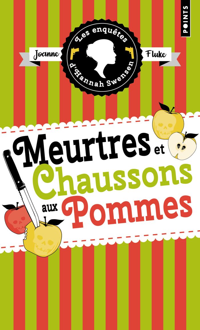 Couverture du livre « LES ENQUETES D'HANNAH SWENSEN - TOME 12. MEURTRES ET CHAUSSONS AUX POMMES » de Joanne Fluke, librairie Les Contes Infusés à Corte